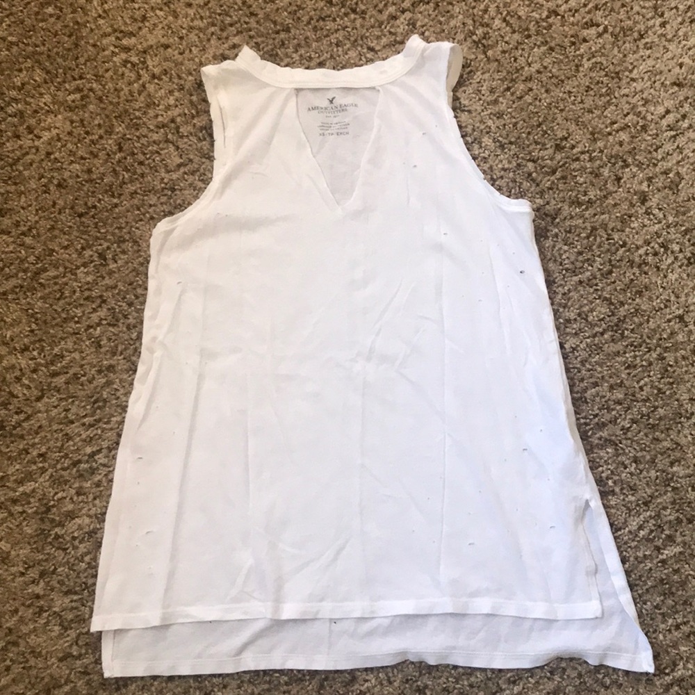 American Eagle Destroyed Muscle Tee size XS